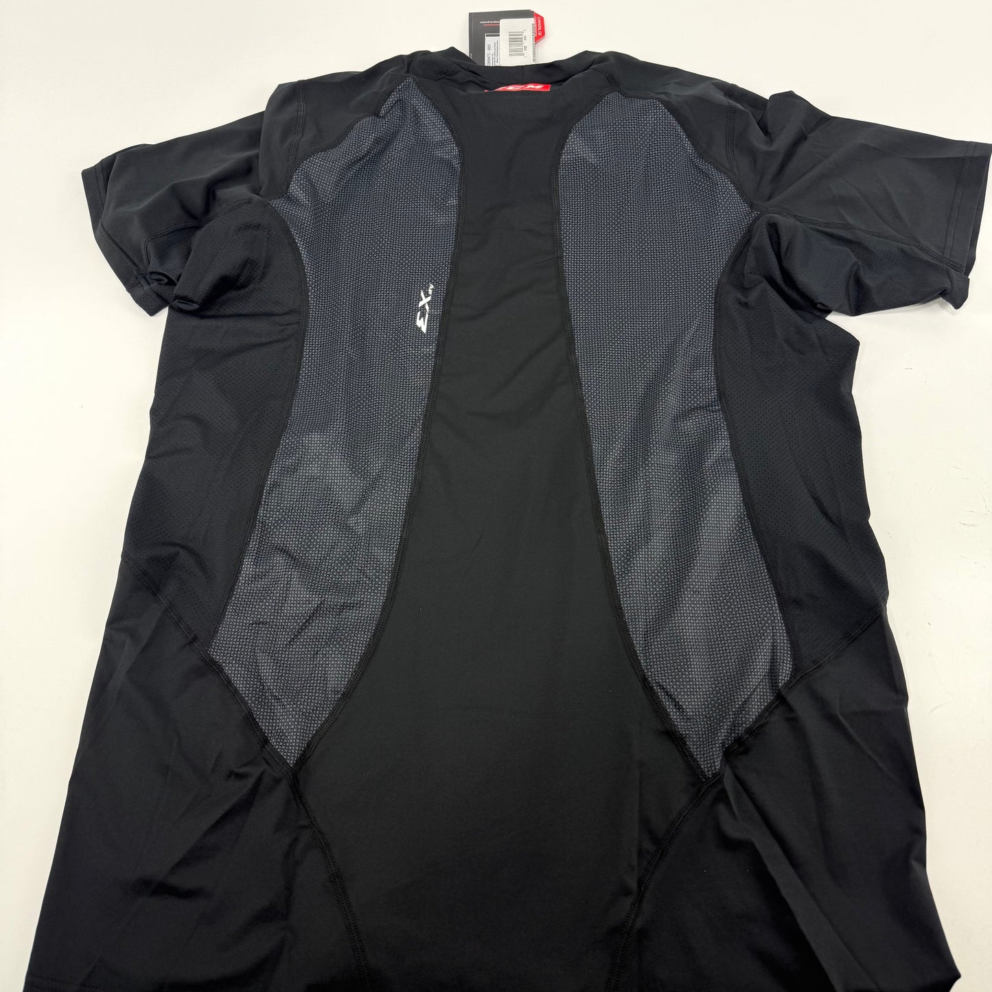 New Black Mens CCM Compression Short Sleeve Shirt | Senior XXL | #191520514747 - Top Flight Hockey
