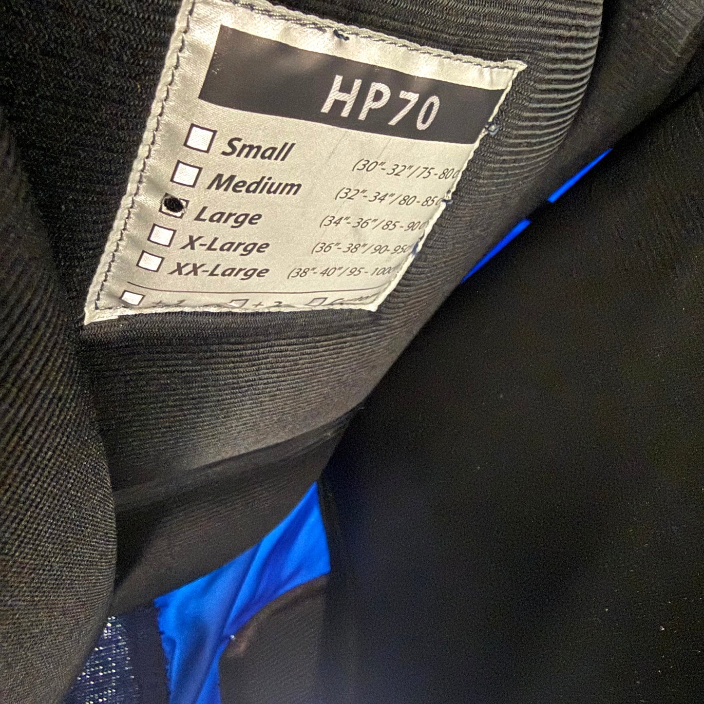 New STL Blues Navy CCM HP70 Pants - Large - #J439