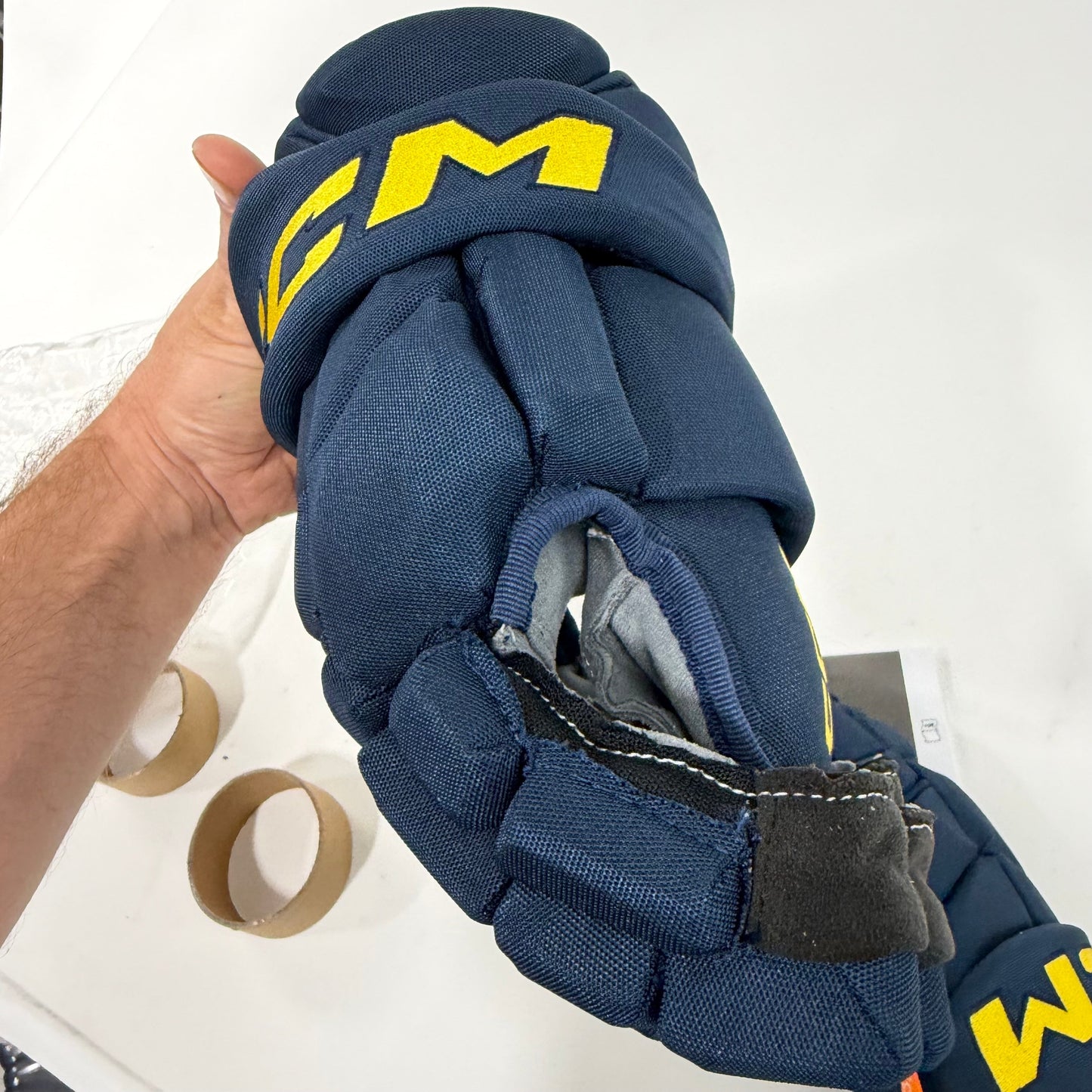 New Navy CCM Jetspeed FTW Pro Gloves | 13"