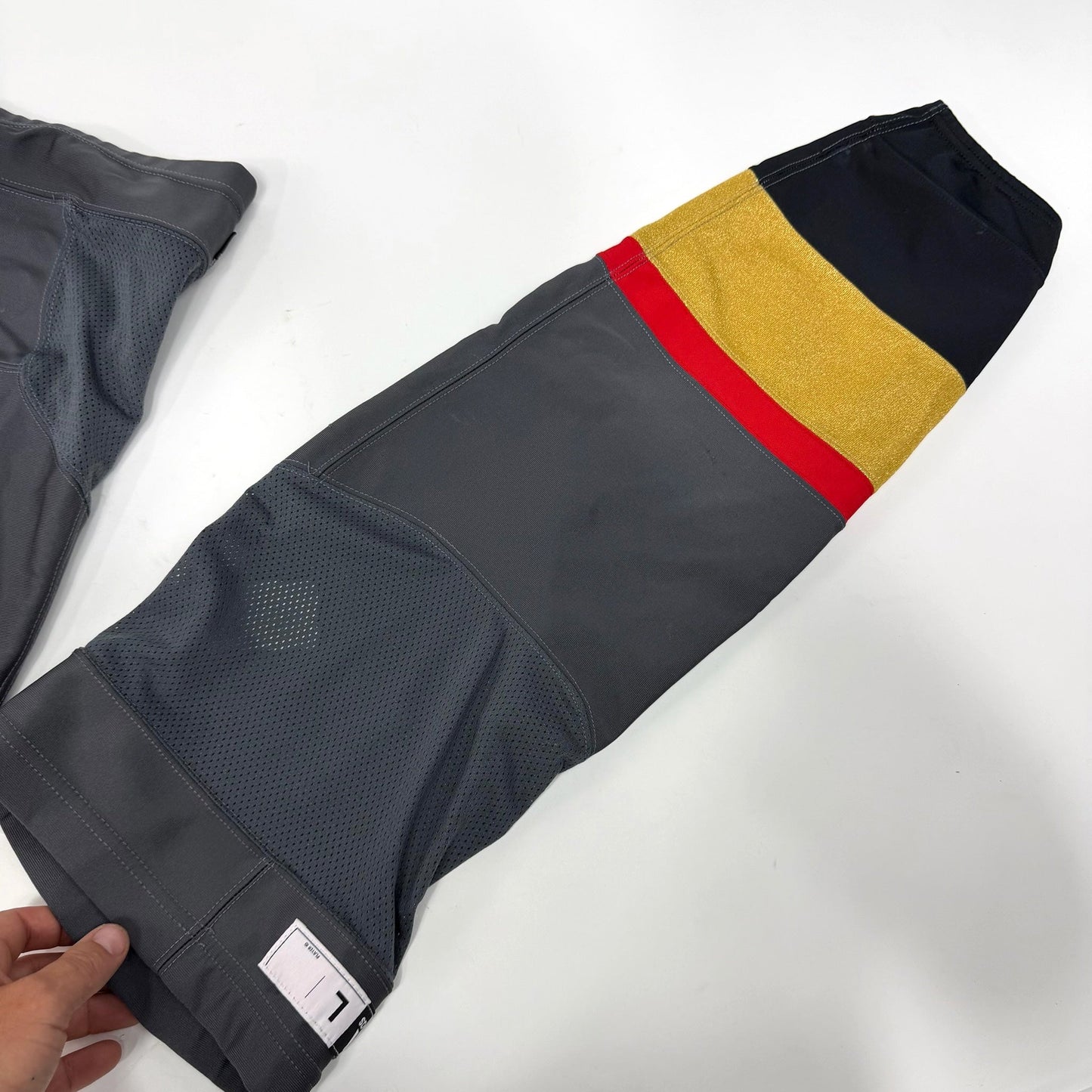 Used Grey Vegas Knights Adidas Socks | Senior Large | AB889
