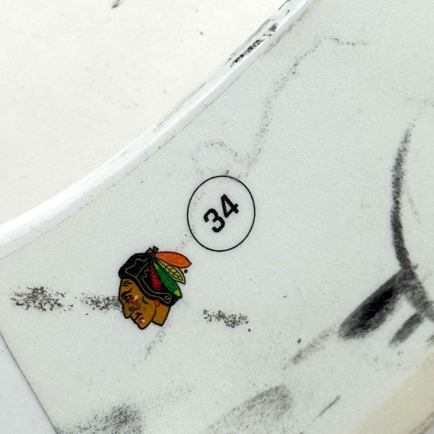 Used White/Red Warriror Ritual V2Pro+ | Mrazek | 26" Paddle - BH189
