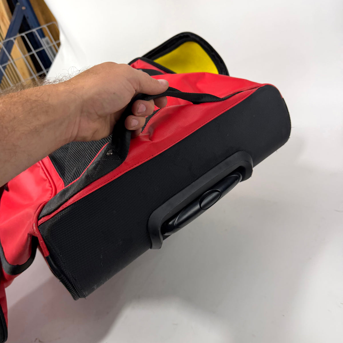 Used Red Conway Banks 34" Wheeled Bag | AB351