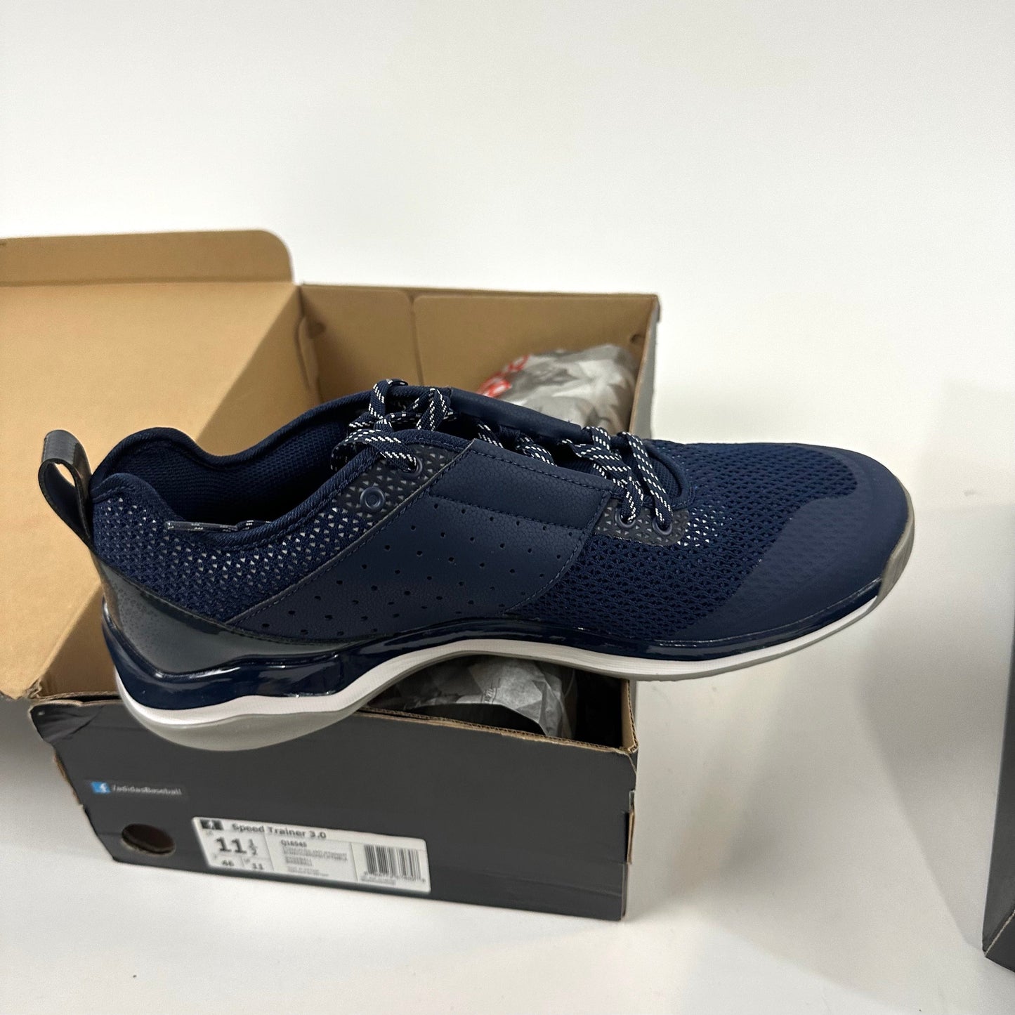 Brand New Navy Blue Adidas Speed Trainer 3.0 Shoes | Size 11.5D - Top Flight Hockey