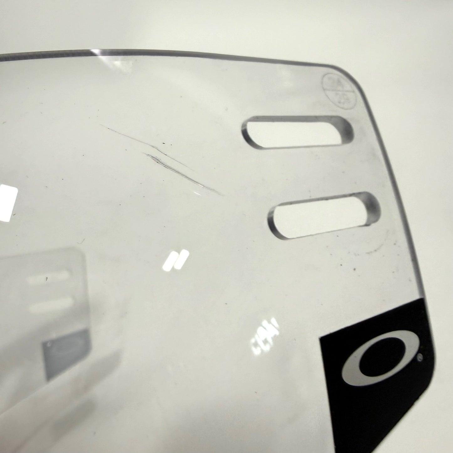Used Pro Stock Oakley Straight Cut Visor | #VS20