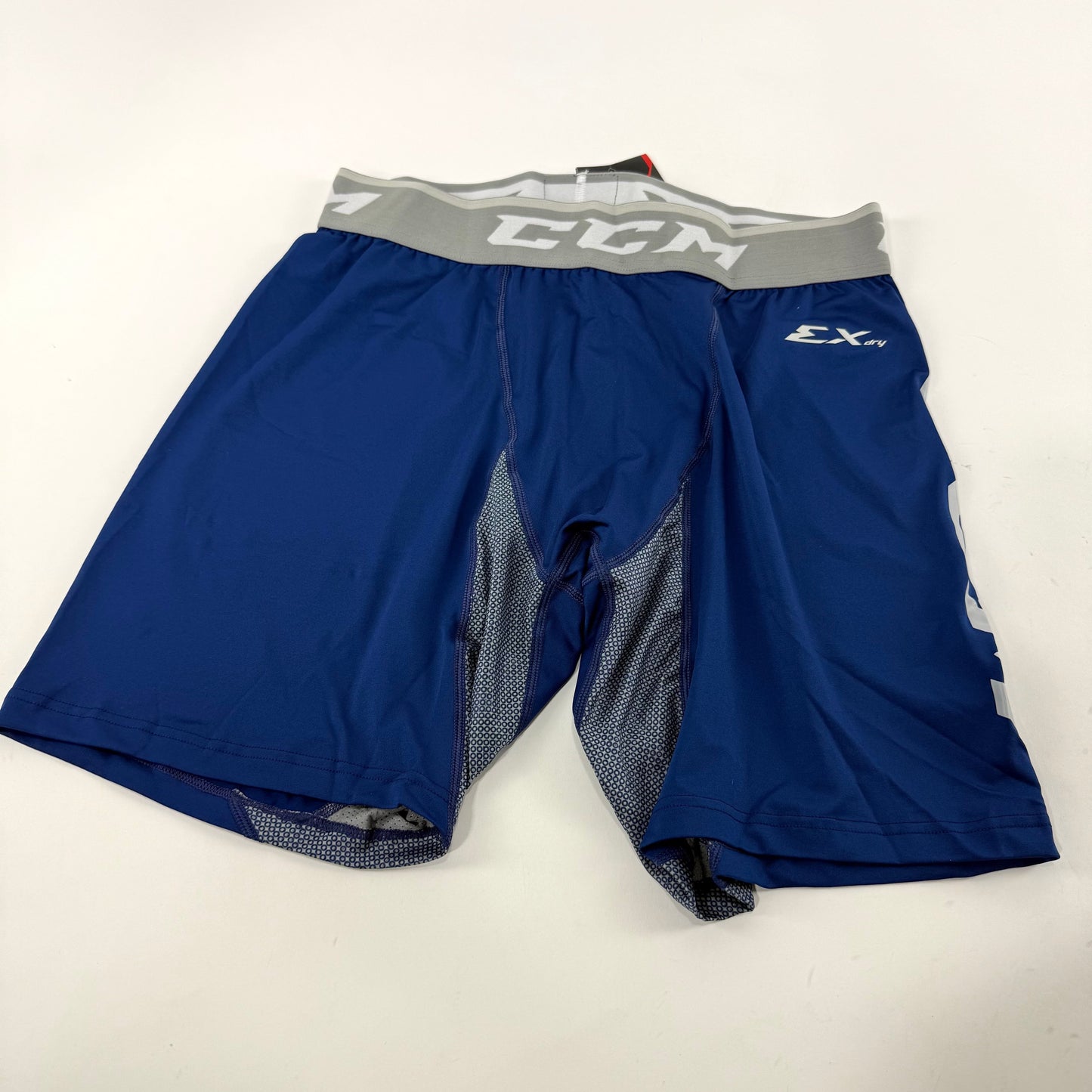 New Navy CCM Loose Fit Pro Shorts | Senior M | #191520519674 - Top Flight Hockey