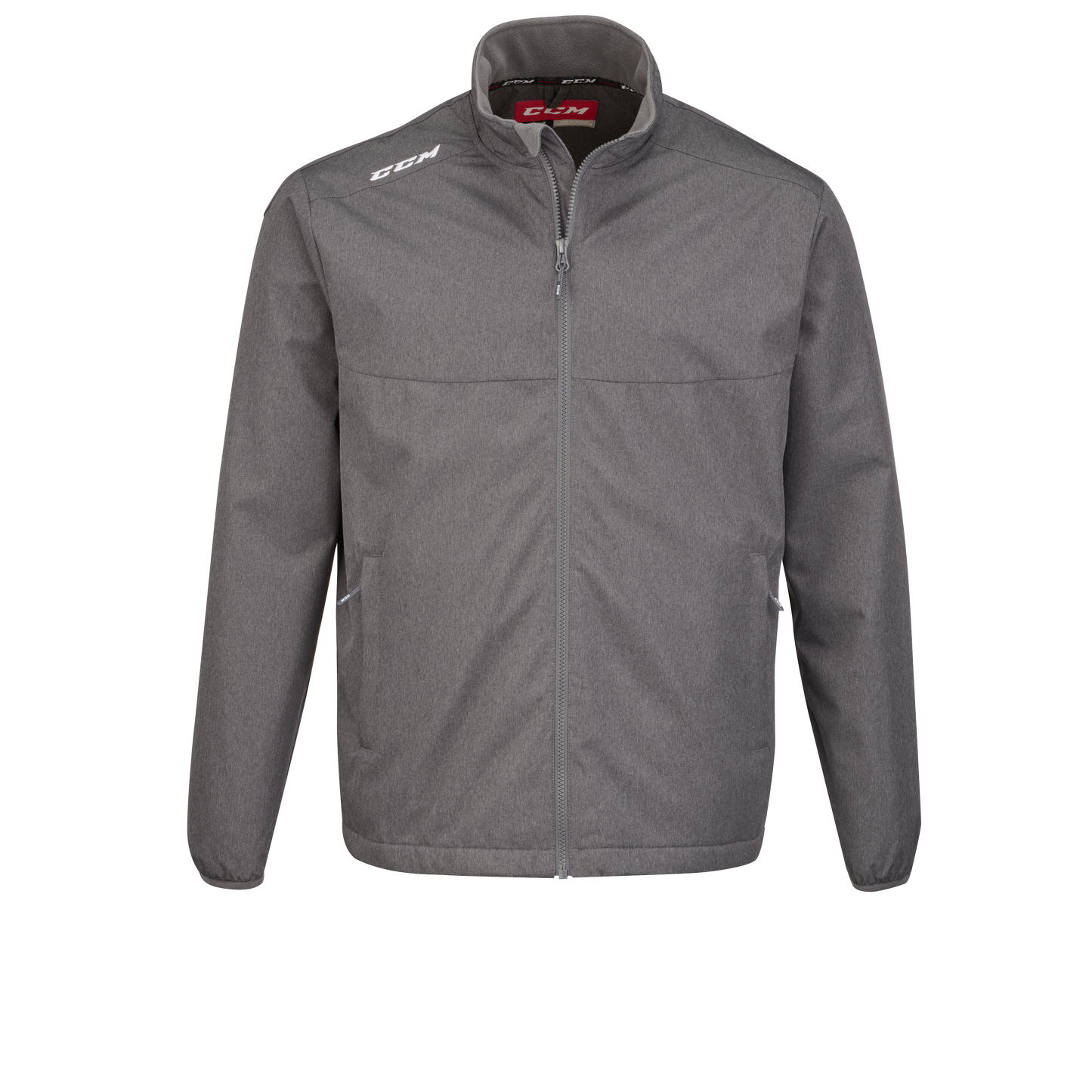New CCM Dark Grey Mid Weight Jacket | Youth S | #191520307684