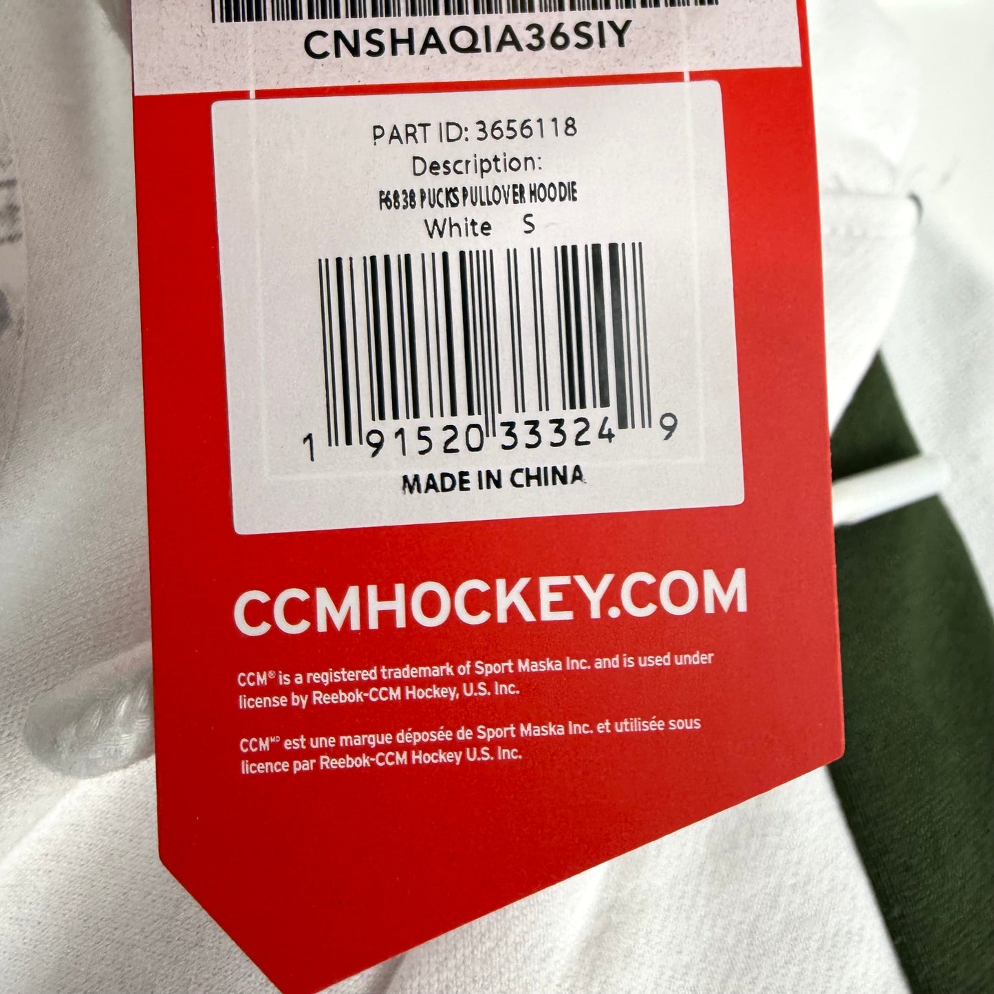 New CCM New York Islanders Jersey Pullover Hoodie | Senior XL | #191520573355