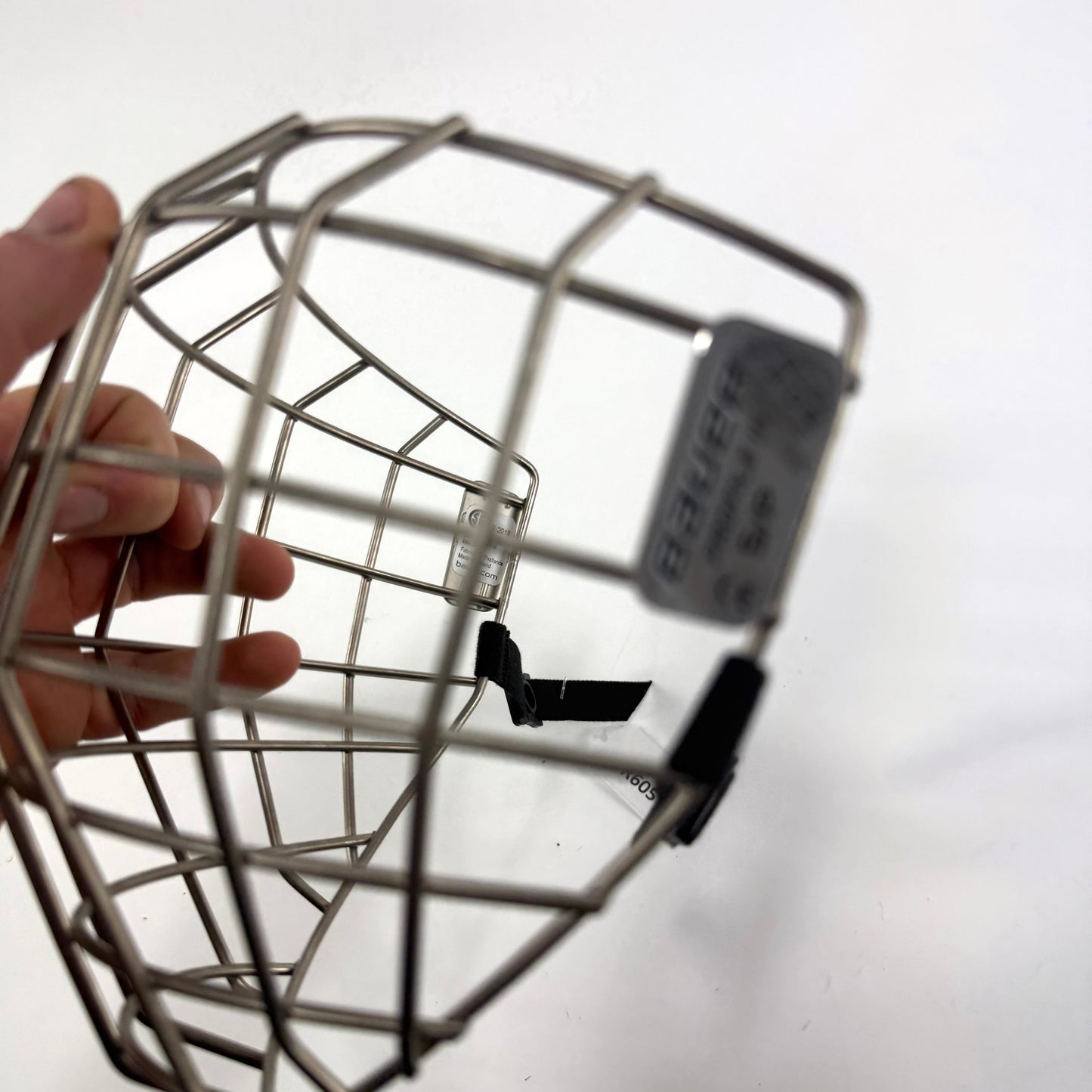 Used Grey Silver Bauer Profile 2 Cage | Small | R605