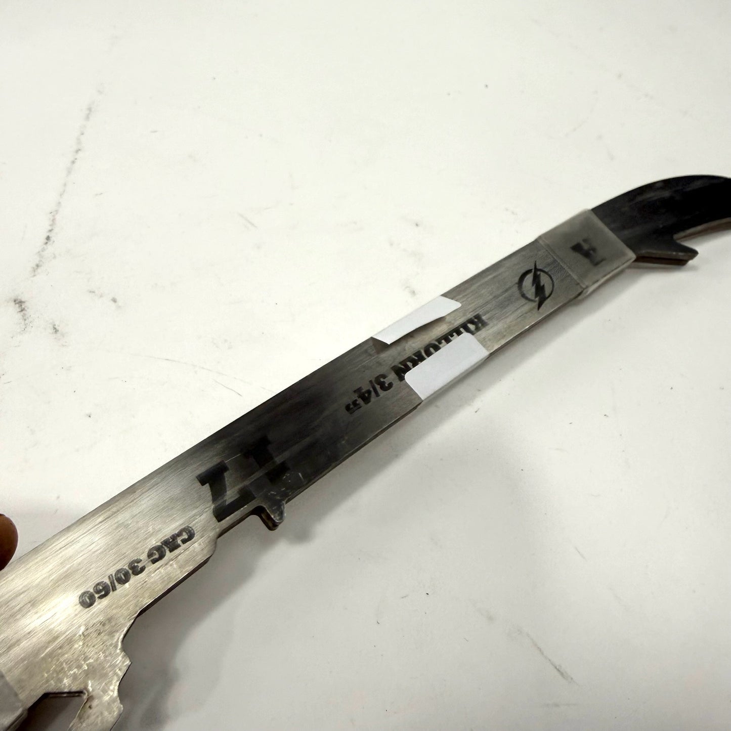 Used Bauer Step Steel | 288mm | Alex Killorn #17 TBL Lightning | J302