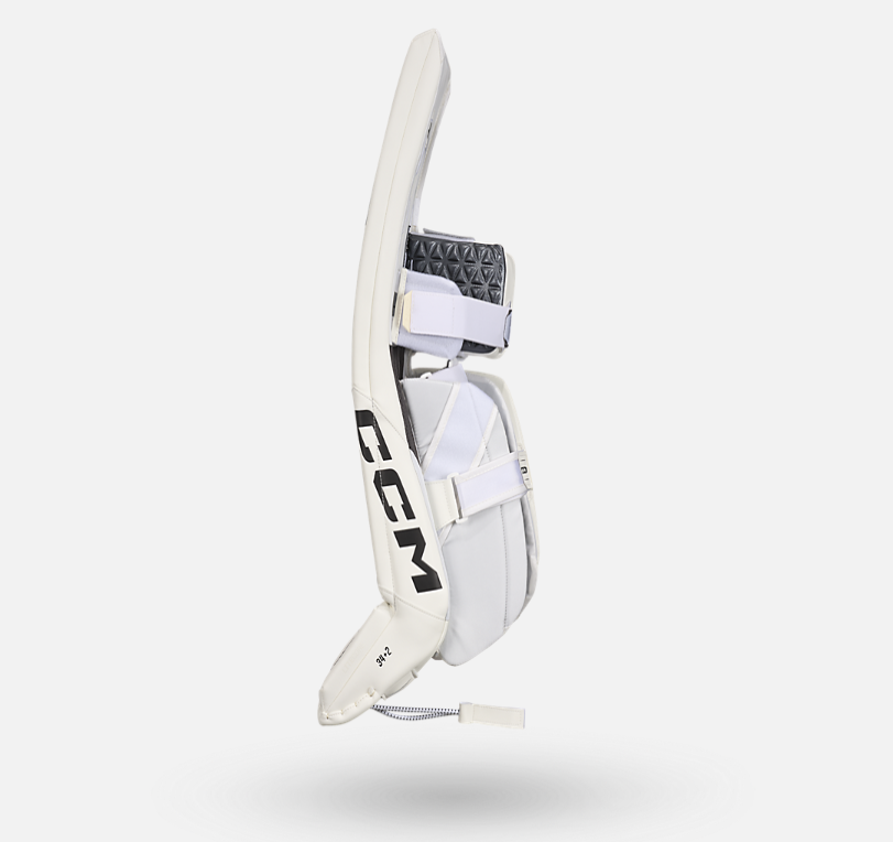 New CCM White Axis 2.9 Goalie Pads | 30+1" | #191520438340