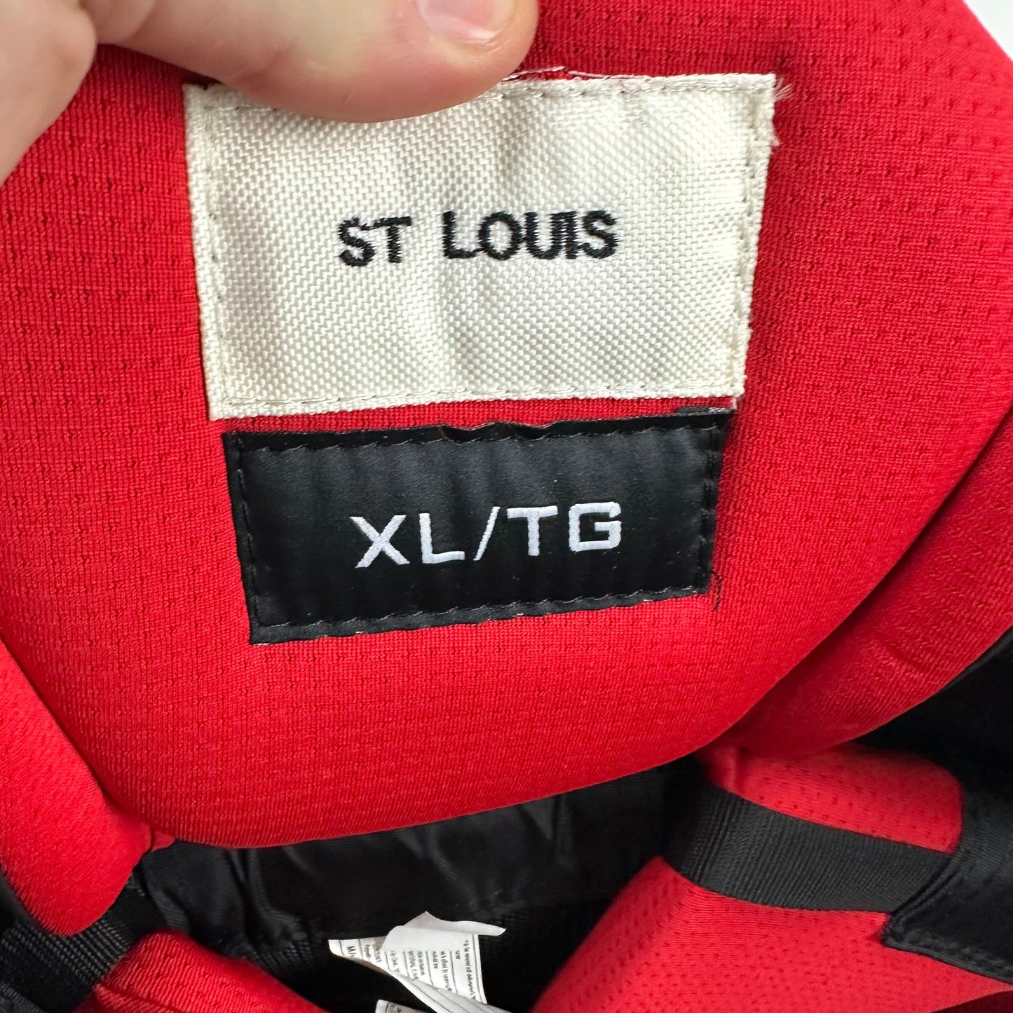 Used Navy Bauer Vapor Pro Pants | XL | STL Blues | L531