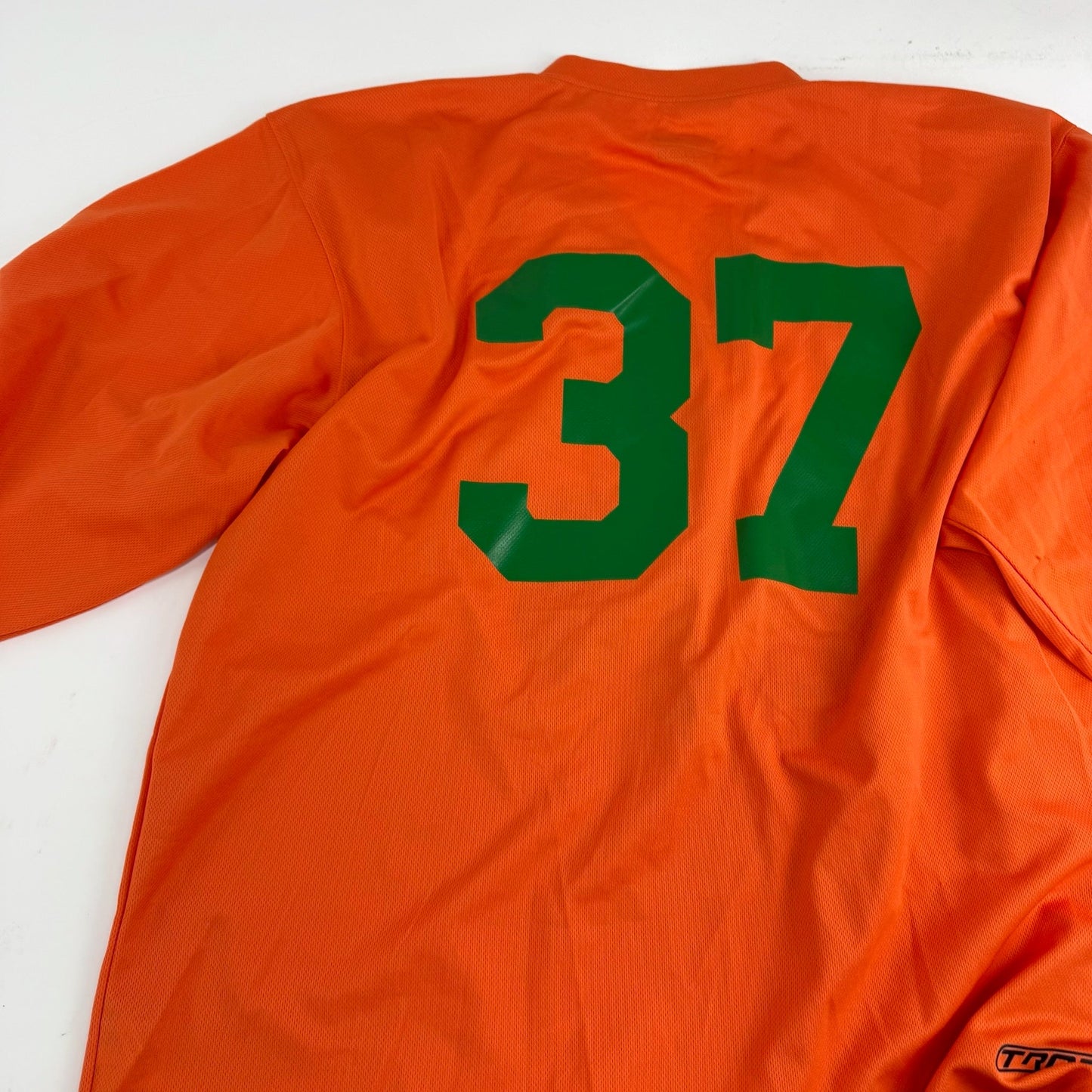 Used Orange Tron Shamrock Practice Jersey | Size XL | J692