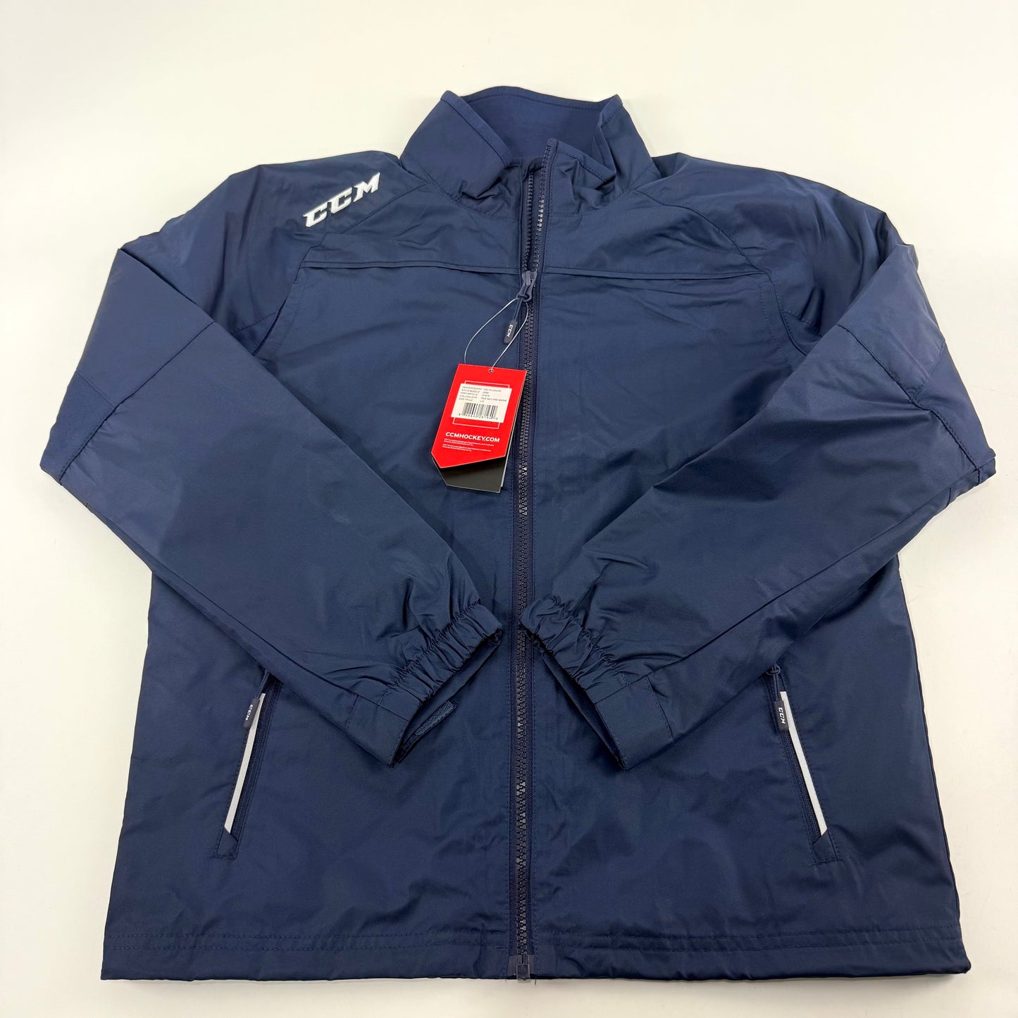 New Navy CCM Youth Premium Skate Suit Jacket | Youth L | #888600281940
