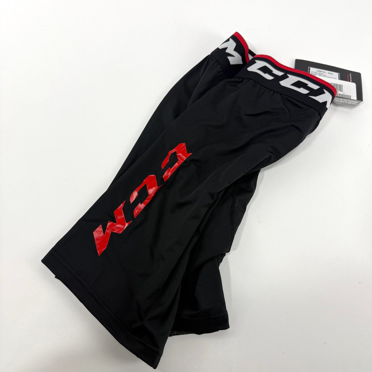 New Black Youth CCM Body Fit Short | Youth XL | #191520519940 - Top Flight Hockey
