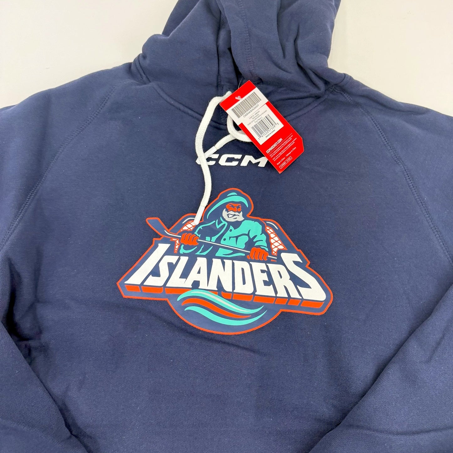 New CCM New York Islanders Pullover Hoodie | Senior L | #191520573393 - Top Flight Hockey