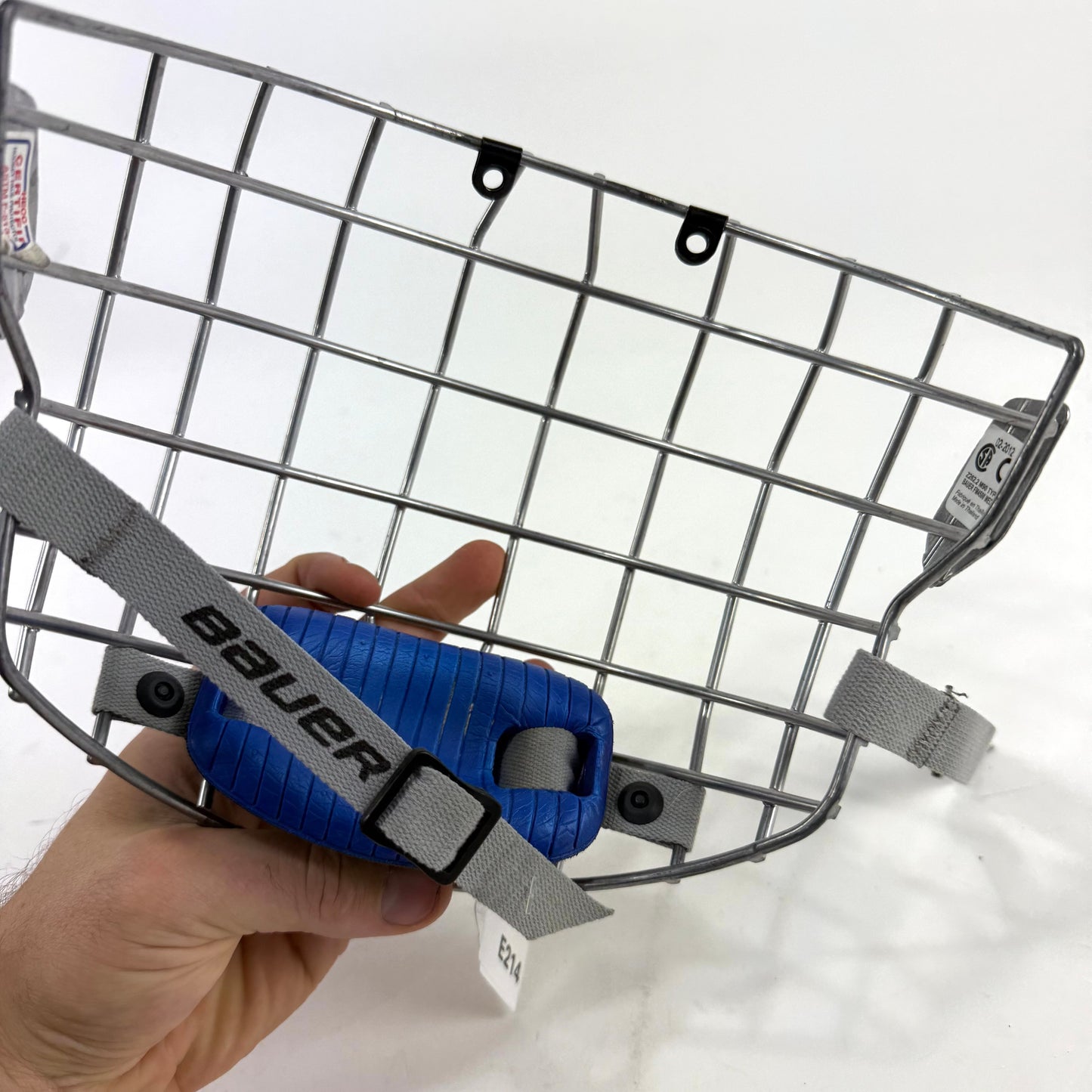 Used Silver Bauer FM4500 Cage | Senior Medium | E214