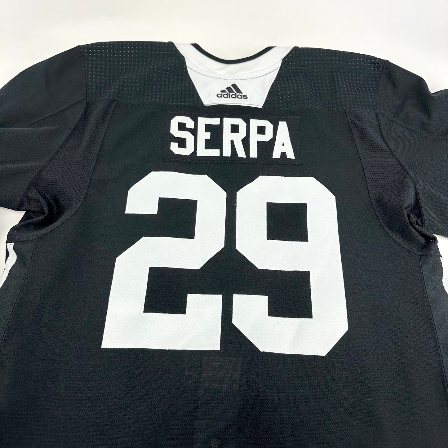 SERPA #29 - Black Chicago Blackhawks Practice Jersey - Adidas MIC Size 56