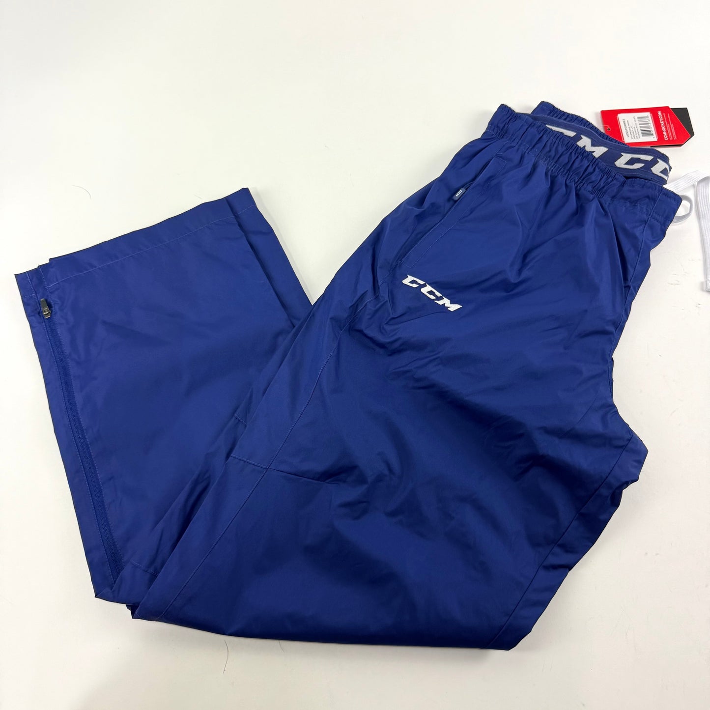 New Royal Blue CCM Adult Hockey Warm Up Pant | Senior L | #888600323381 - Top Flight Hockey