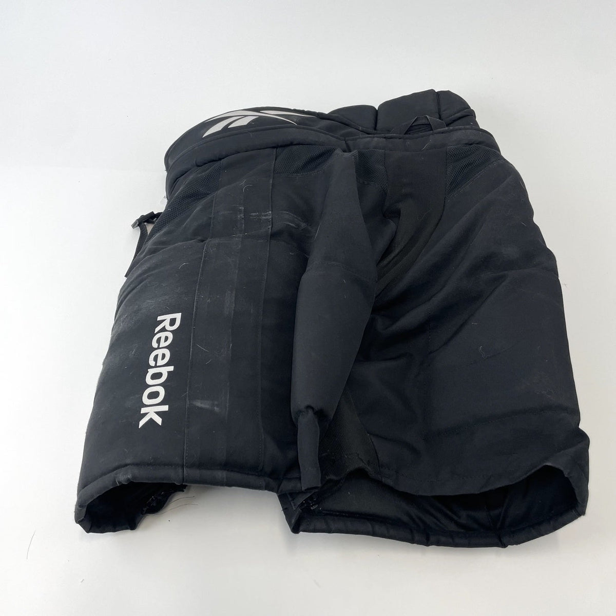 Used Black Reebok Pro Stock Pants | Senior Large | D198 - Top Flight Hockey