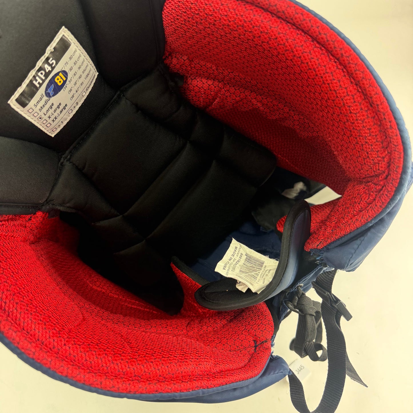 Used STL Blues Navy CCM HP45 - Large - #J445 - Top Flight Hockey