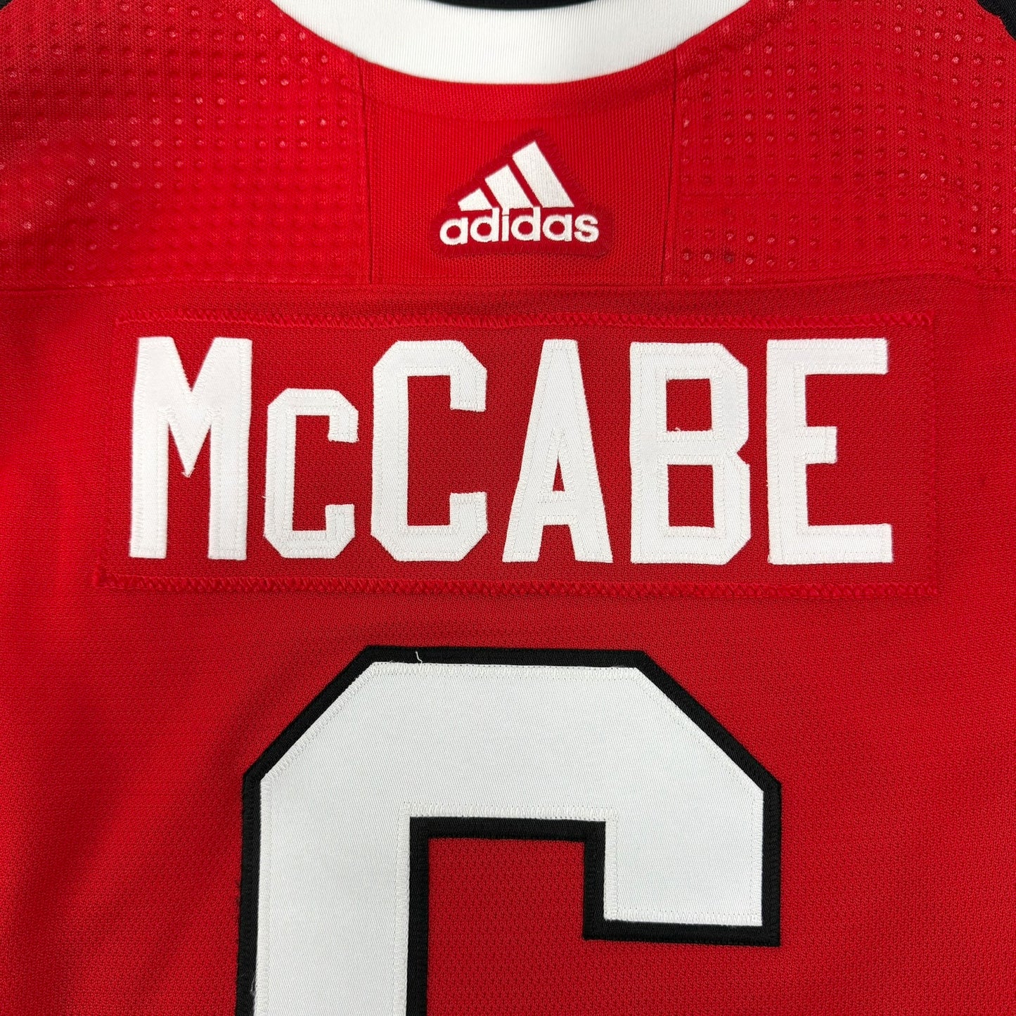 Jake McCabe #6 Home Chicago Blackhawks Game Worn Jersey 2022-2023, Set 2 | Size 56 | 8272-25482