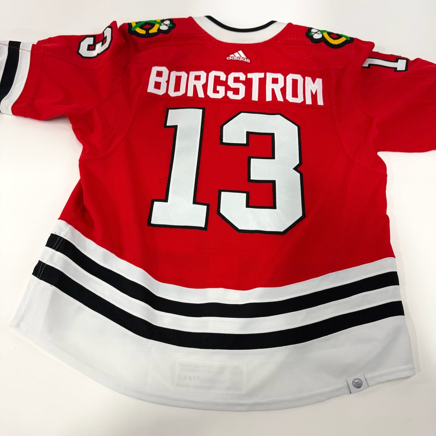 Henrik Borgstrom #13 Home Chicago Blackhawks Jersey 2021-2022, Set 1 | Size 56 | 7184-21732