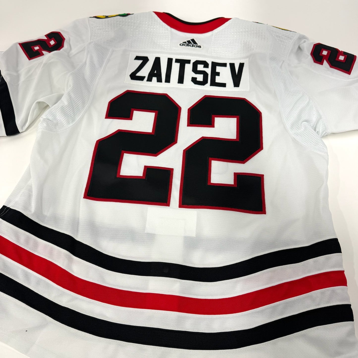 Nikita Zaitsev #22 Away Chicago Blackhawks Team Issued Jersey 2023-2024 | Size 56 | 25589