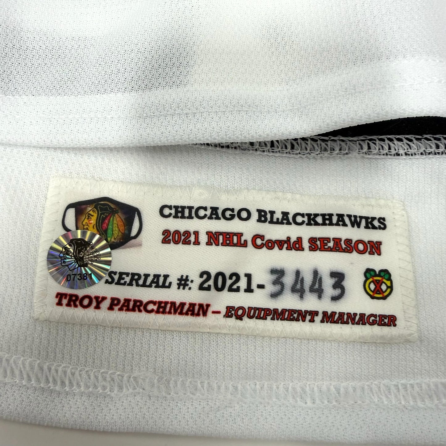 Wyatt Kalynuk #48 Home Chicago Blackhawks Jersey 2020-2021, Set 1 | Size 56 | 3443-7381