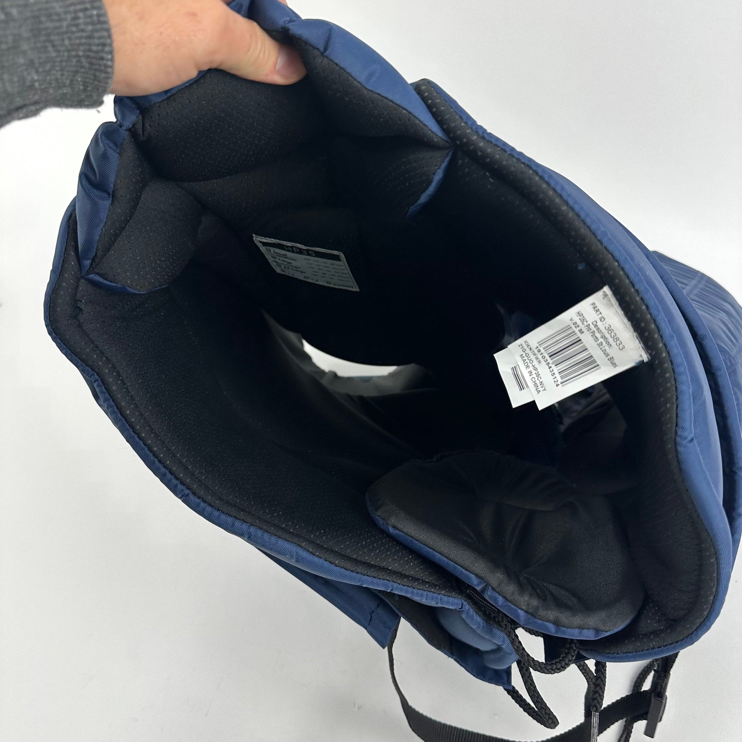 New STL Blues Navy CCM HP35 Pants | Senior Large +1" | J592