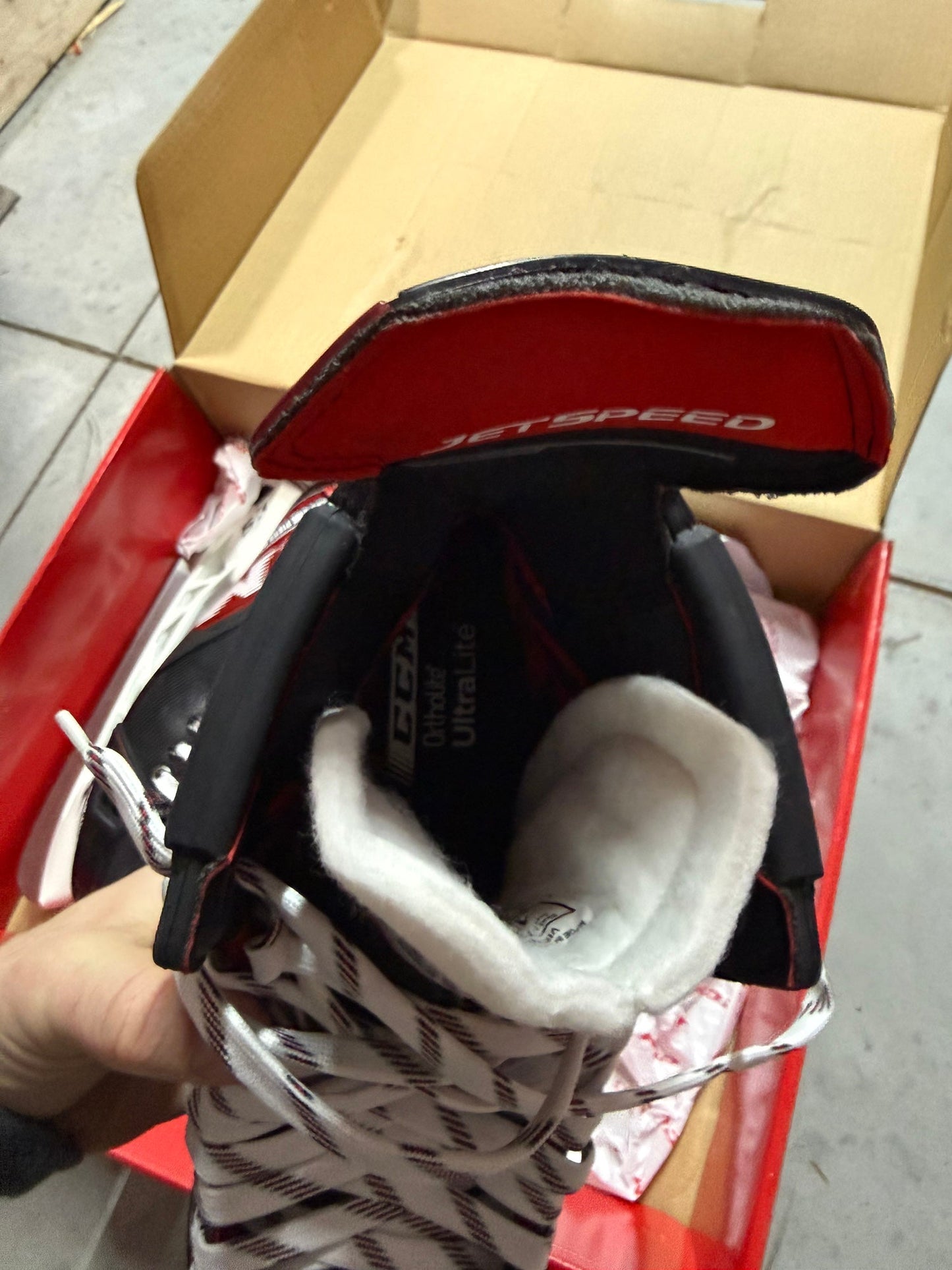 New CCM Jetpseed FT4 Skates | Size 11.5 Tapered | #191520206079 - Top Flight Hockey