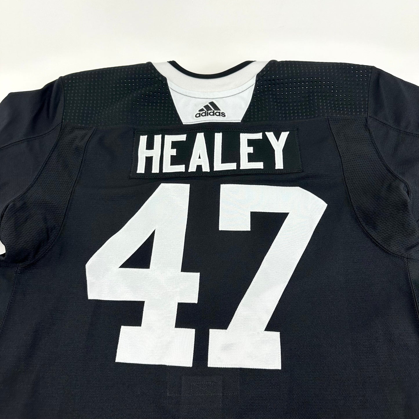 HEALEY #47 - Black Chicago Blackhawks Practice Jersey - Adidas MIC Size 58