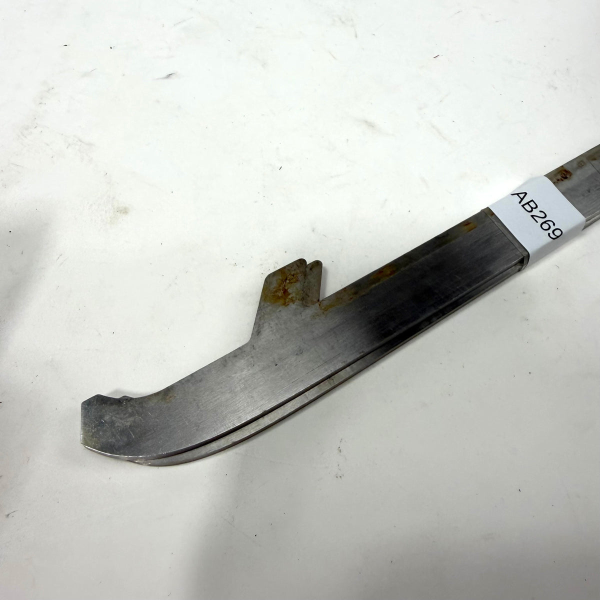 Used 1 Bolt Goalie Step Steel | Size 8 | AB269 - Top Flight Hockey