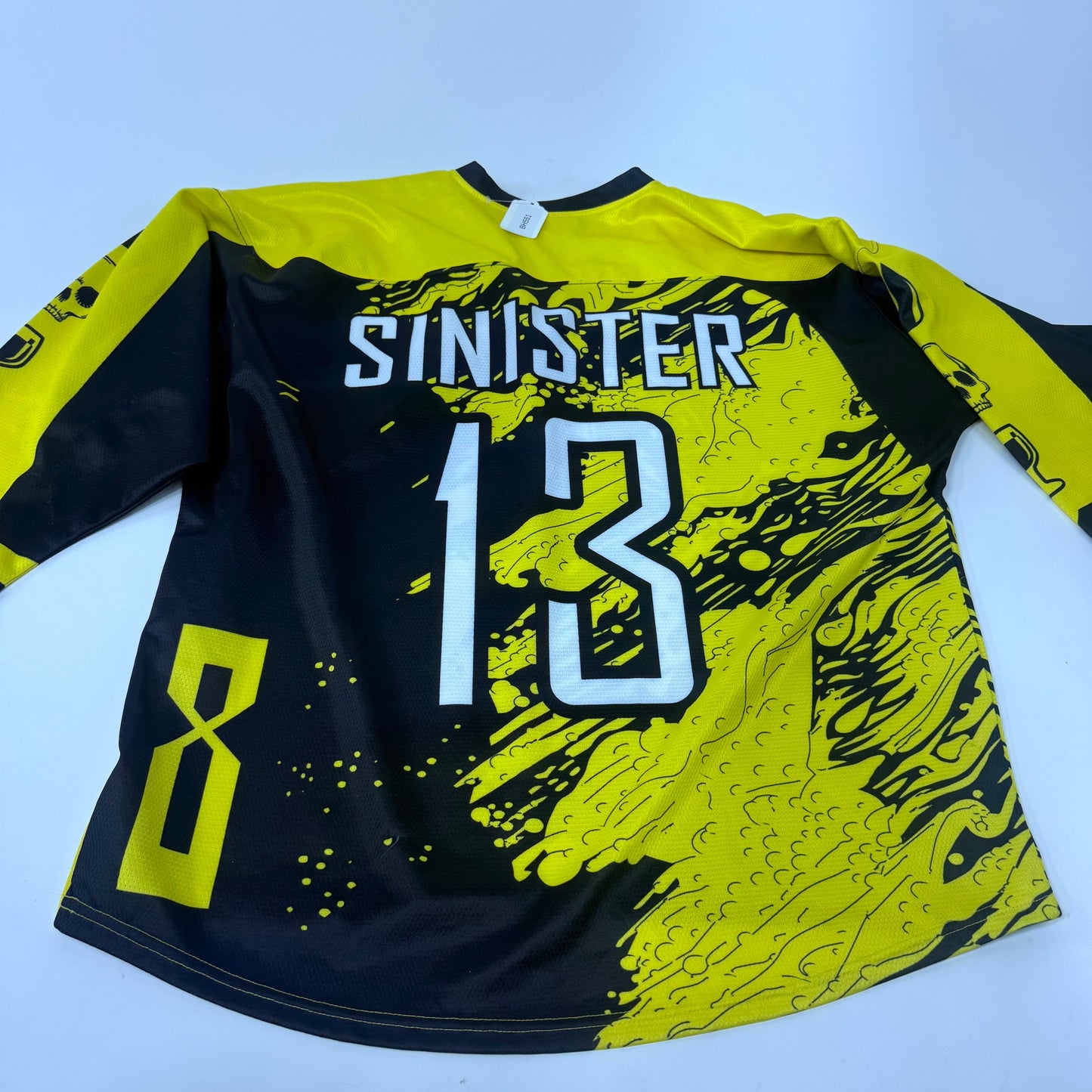 Used Yellow and Black 18th Street Brewery Jersey | Large | BH551 - Top Flight Hockey