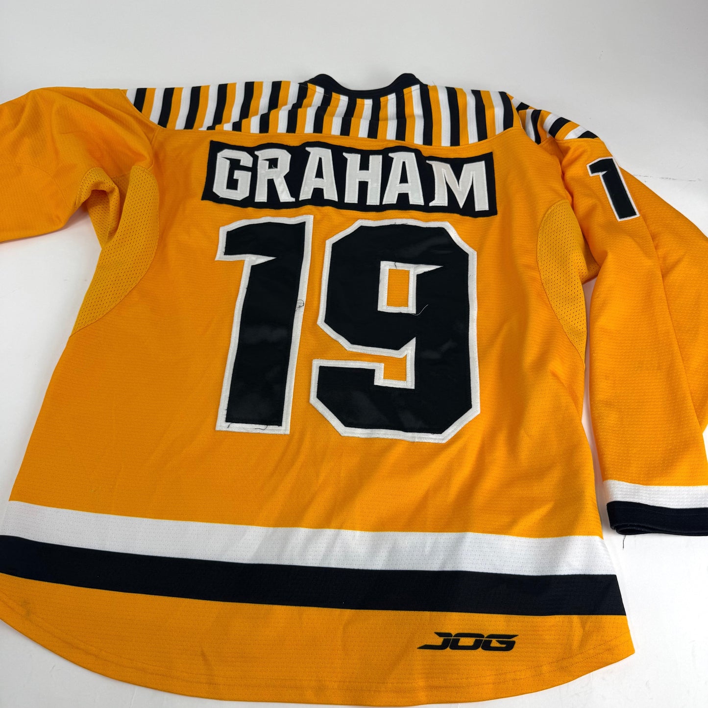 Yellow JOG Adrian College Game Jersey | Size 52 | Graham #19