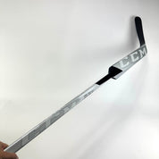 Brand New Black, White and Grey CCM Eflex 5 Goalie Stick - P1 Curve | 25" Paddle - Top Flight Hockey