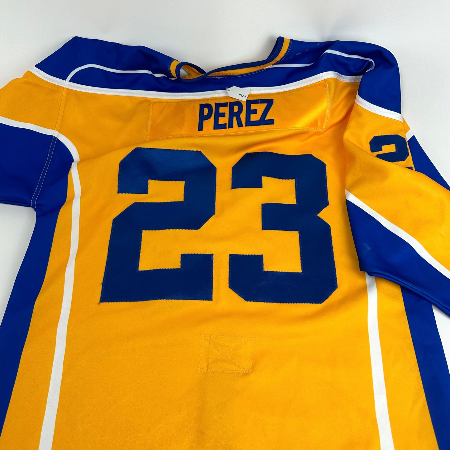 Used Gold and Royal St. Louis Junior Blues Jersey | Size 54 | K322 - Top Flight Hockey