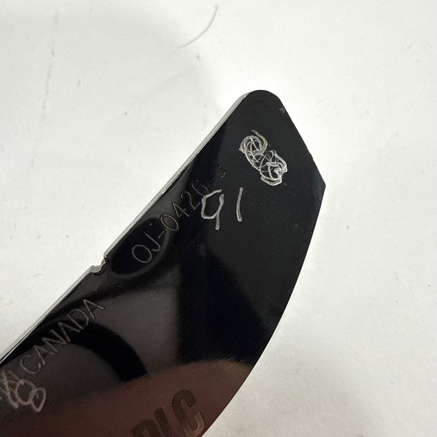 Used JRZ Pro Black DLC Steel - MTF Version | 280mm | #91 Nazar Chicago Blackhawks - BH358 - Top Flight Hockey