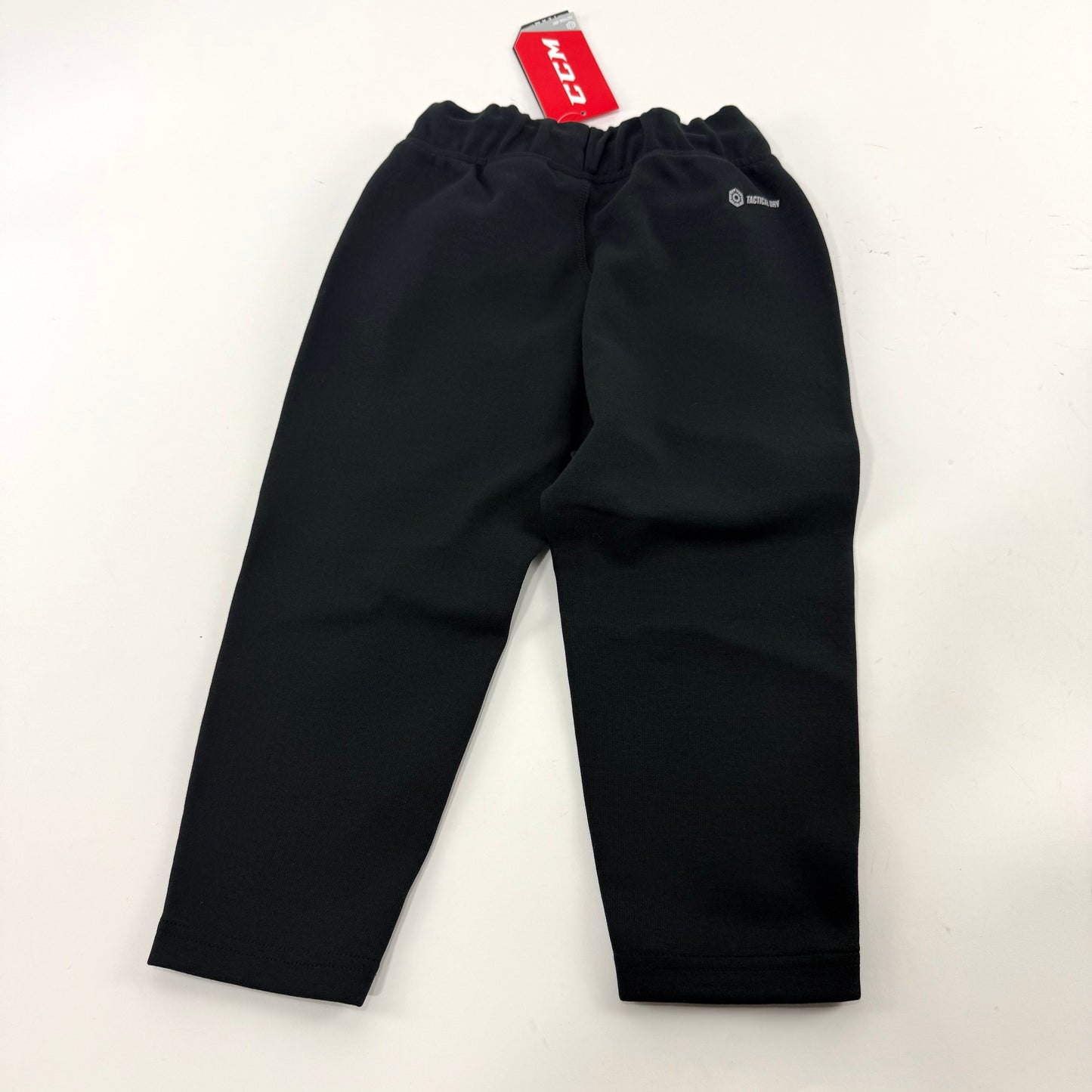 New Black CCM Youth Premium Tapered Fleece Pant | Youth XXS | #191520015428