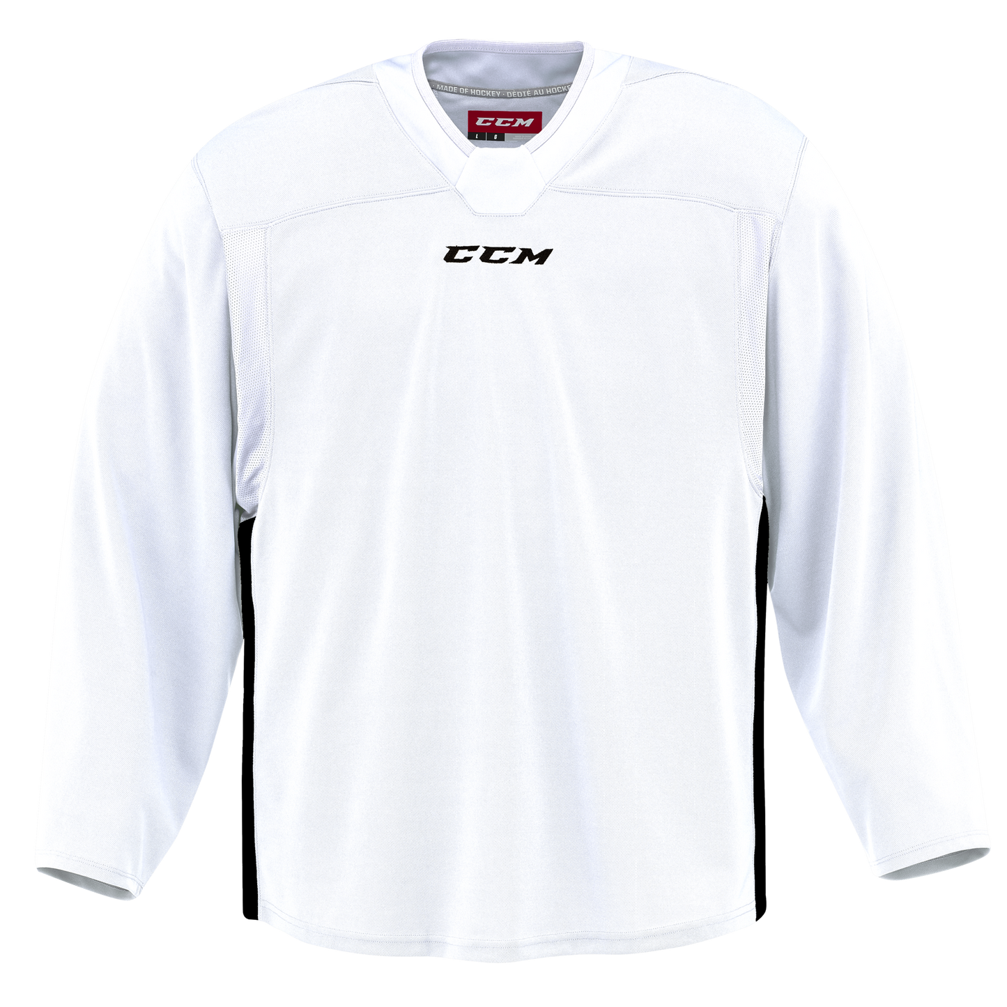 New CCM 6000 Series Quicklite Practice Jersey White | Intermediate Goalie | #888600657080 - Top Flight Hockey