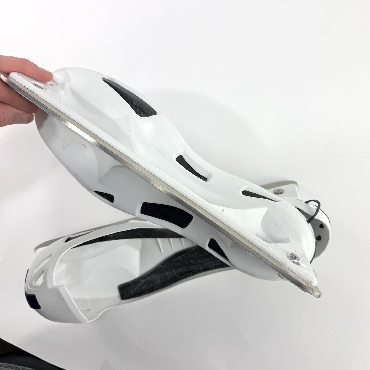 New Pair of CCM Goalie Cowlings with Steel | Size 10 | J374