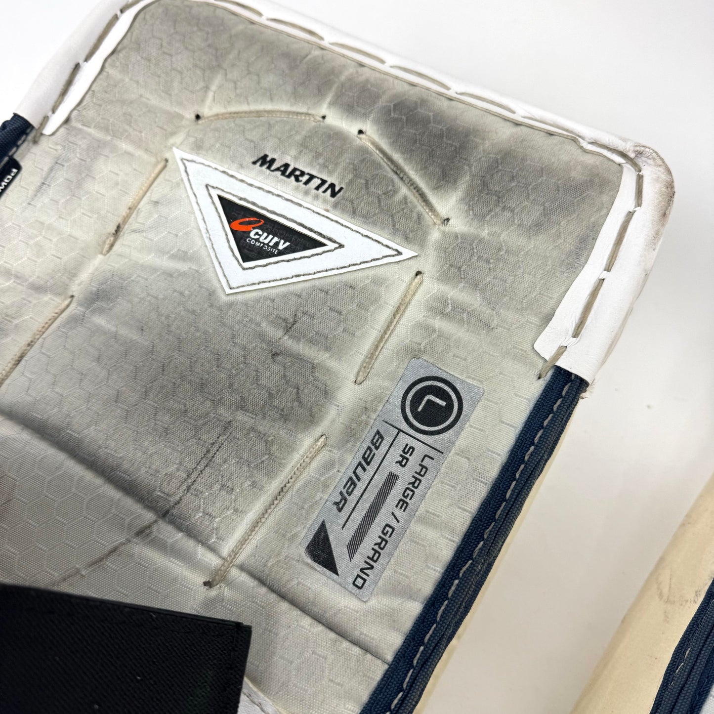 Used Martin Pro Return Bauer Supreme 2S Pro Leg Pads | Large - Top Flight Hockey