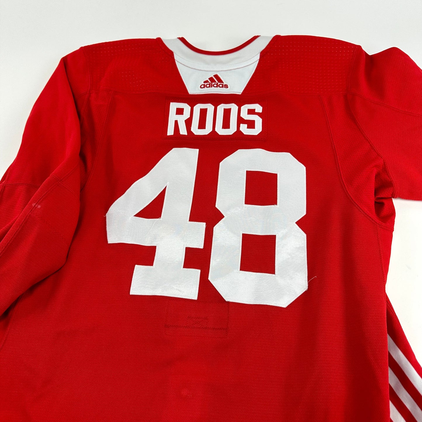 ROOS #48 - Red Chicago Blackhawks Practice Jersey - Adidas MIC Size 56