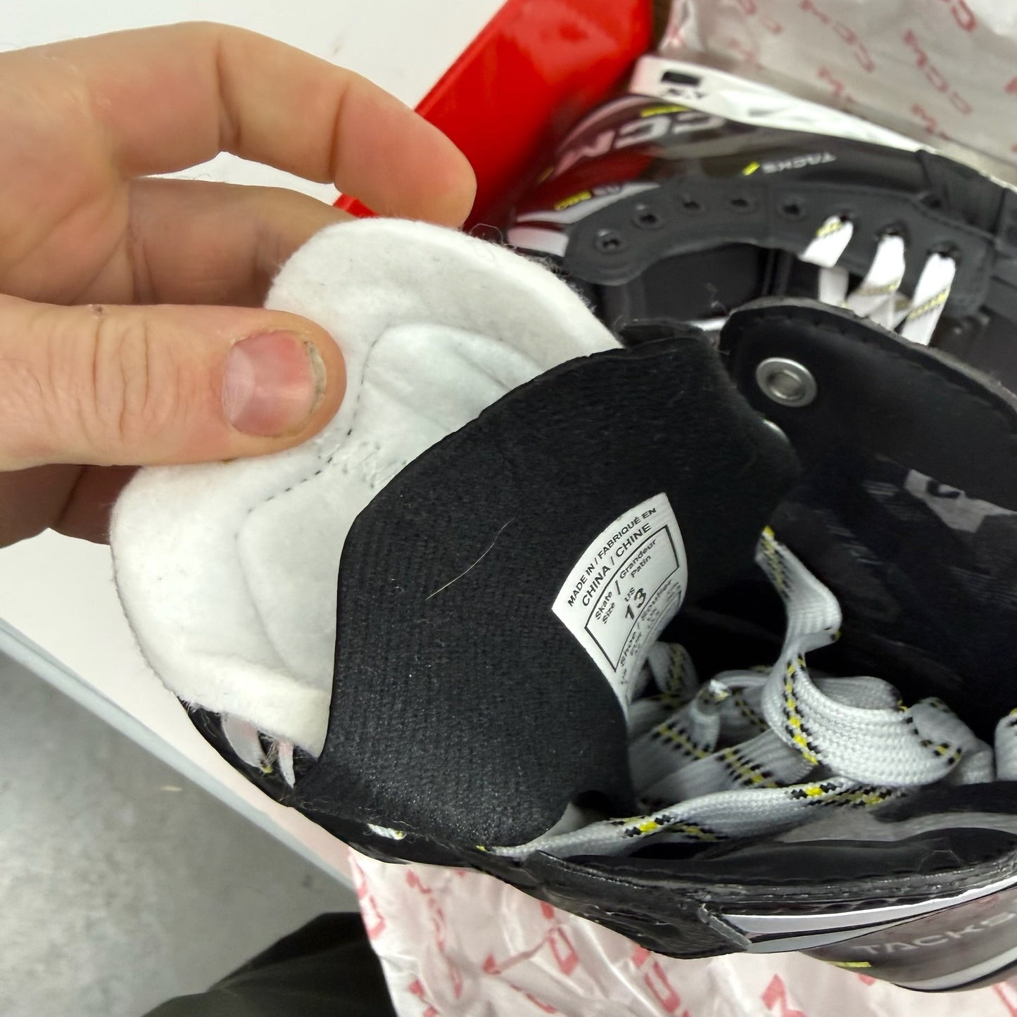 New CCM Tacks AS580 Skates | Jr 13-1 R | J718 - Top Flight Hockey