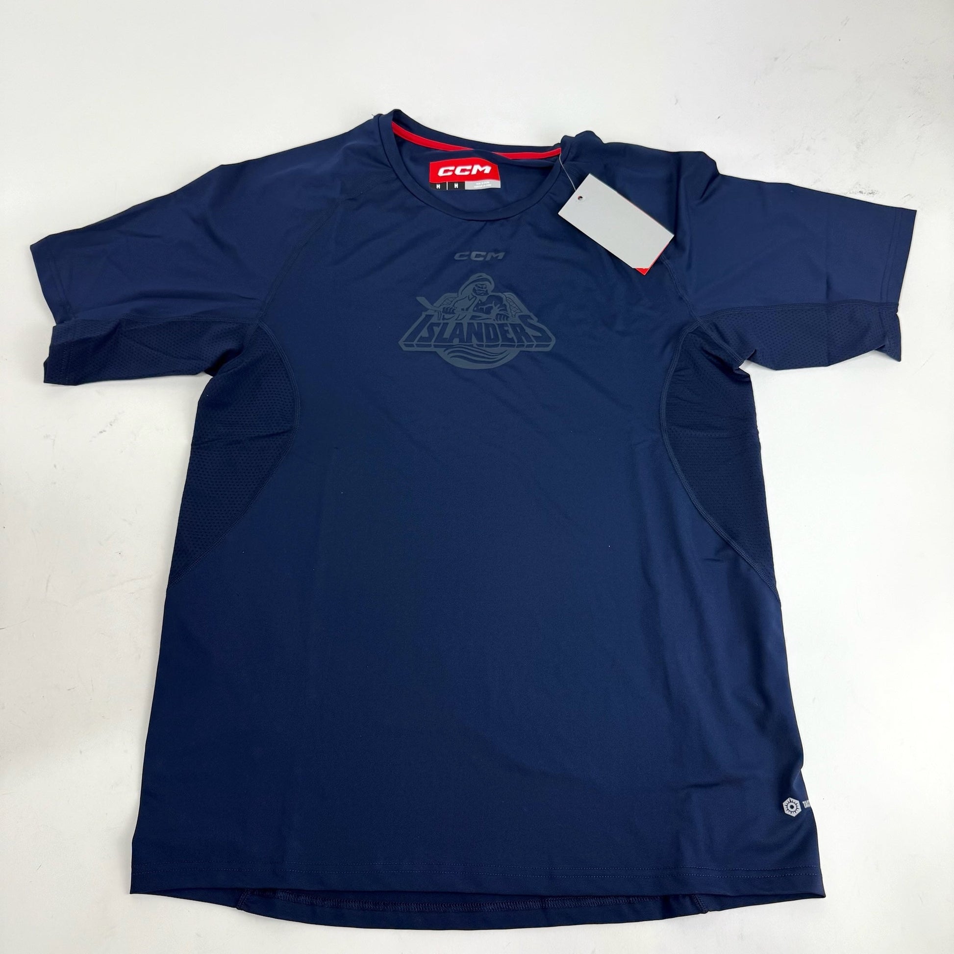 New CCM New York Islanders Short Sleeve Training Tee | Senior M | #191520573584 - Top Flight Hockey