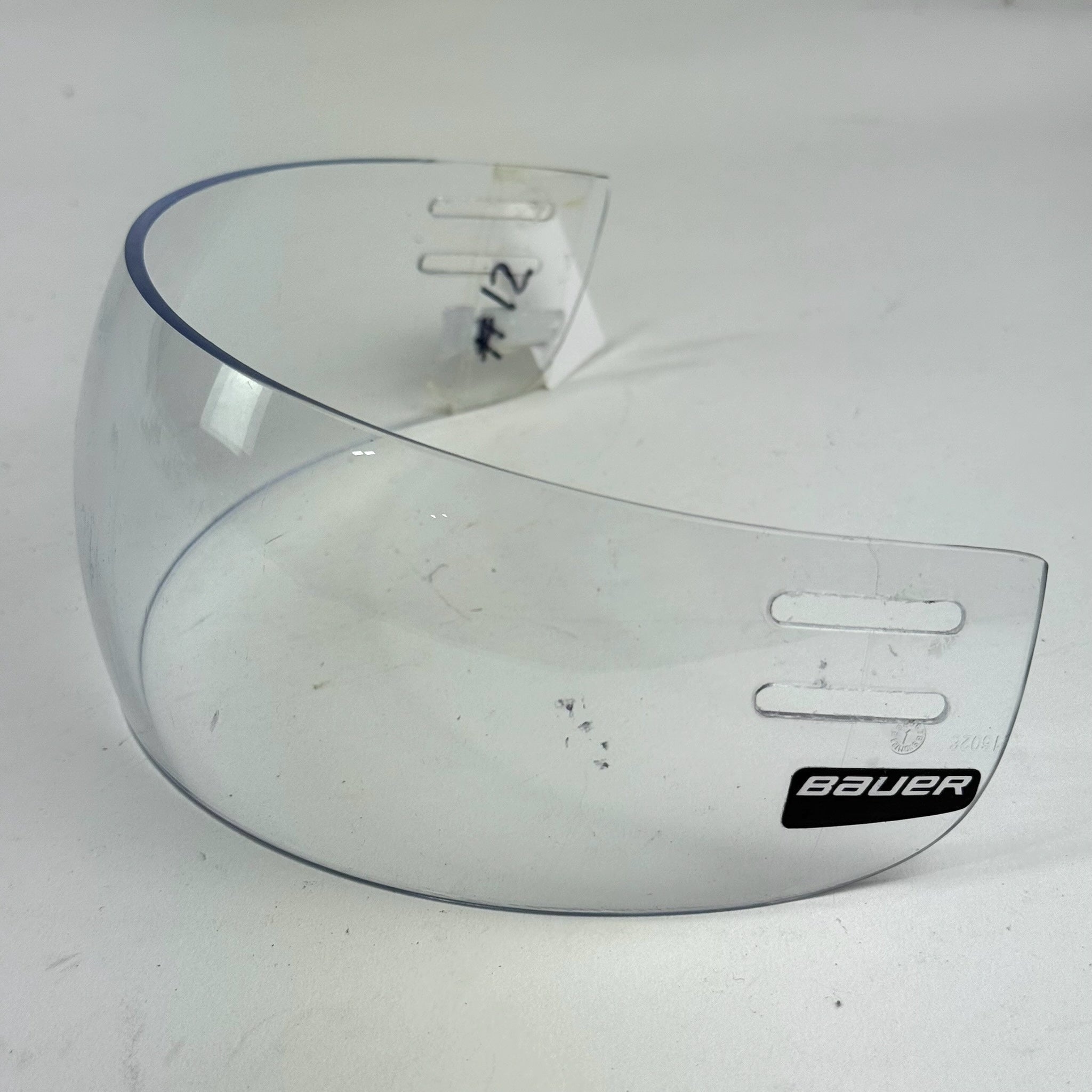 Used Bauer Regular Cut Visor Sku#V103 - Top Flight Hockey