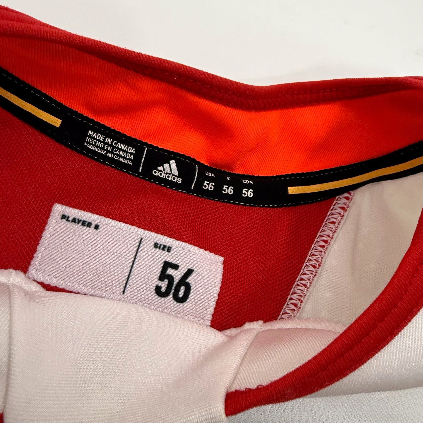 Used White Chicago Blackhawks Adidas MIC Practice Jerseys - Multiple Options Available