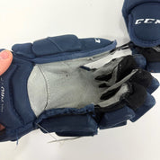Used Navy CCM HGQL Gloves | 13" | D367