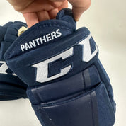 Brand New Navy CCM HG97 Gloves Florida Panthers 15"