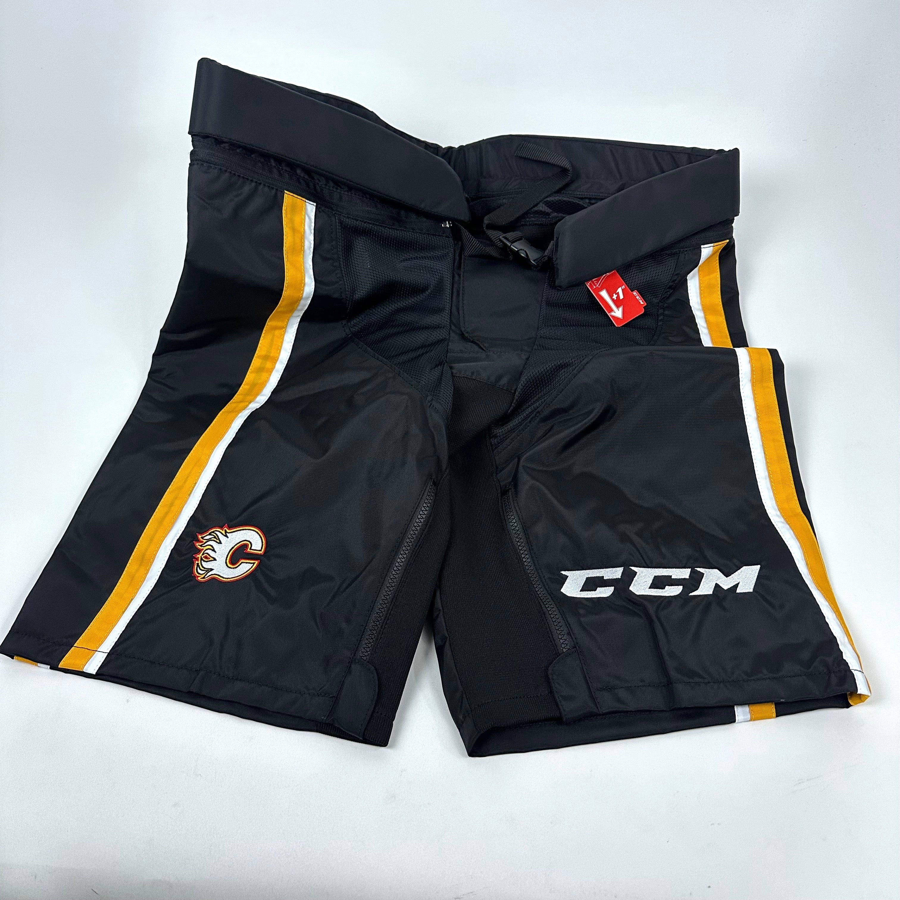 Brand New Black Calgary Flames Third CCM PPPTK Shell - Medium - Top Flight Hockey