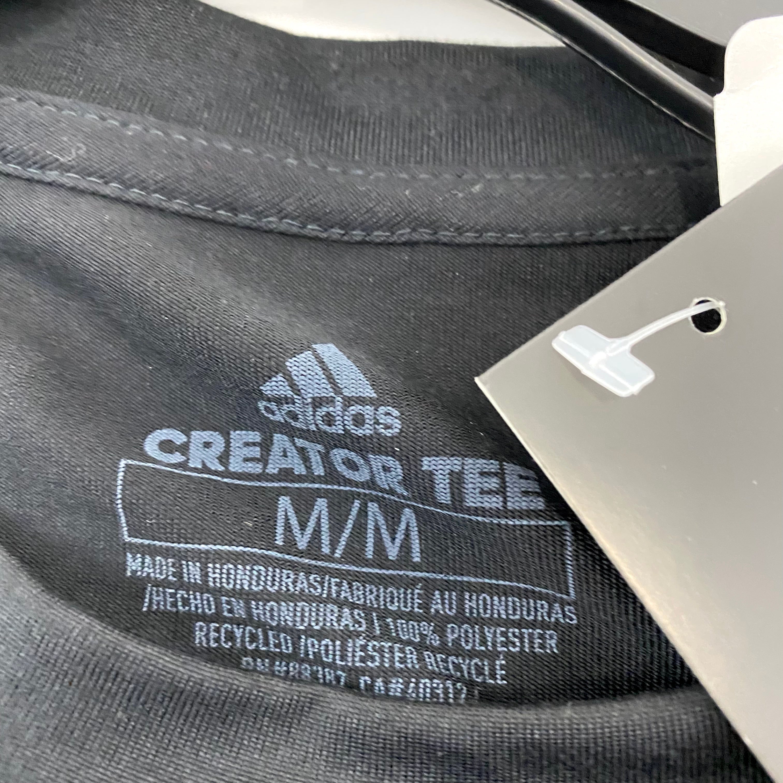 Brand New Black Adidas Dri Fit Short Sleeve Shirt | Senior Medium - Top Flight Hockey